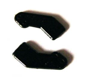 Orczyki typ 1 1mm, czarne, 2szt