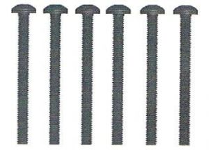 Button Head Hes Screw  M3x30 6szt - 10477
