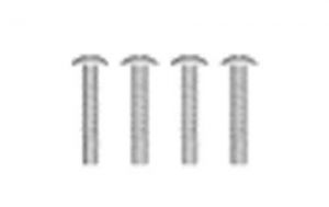 Round Head Screw M2x14 - 68042