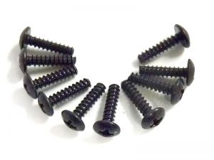 3*12 Cap Head Tapping Screws 10p - 02184