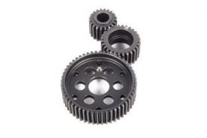AX10 Locked Transmission - Complete Metal Gear Set - Steel (3pcs)