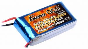 1300mAh 7.4V 25C Gens Ace