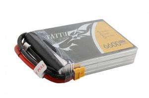 6600mAh 14.8V 35C Flat Pack TATTU Gens Ace