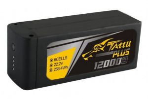 12000mAh 22.2V 15C TATTU Plus Gens Ace