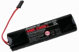 Pakiet 4.8V NiMH 2000mAh TX/RX płaski