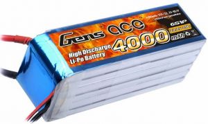 4000mAh 22.2V 25C Gens Ace