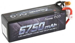 6750mAh 14.8V 70C HardCase Gens Ace