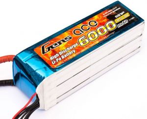 6000mAh 18.5V 35C Gens Ace