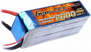 2600mAh 22.2V 45C Gens Ace