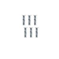Flattened  Head Machine Screw  2.5x6 6P - 58063